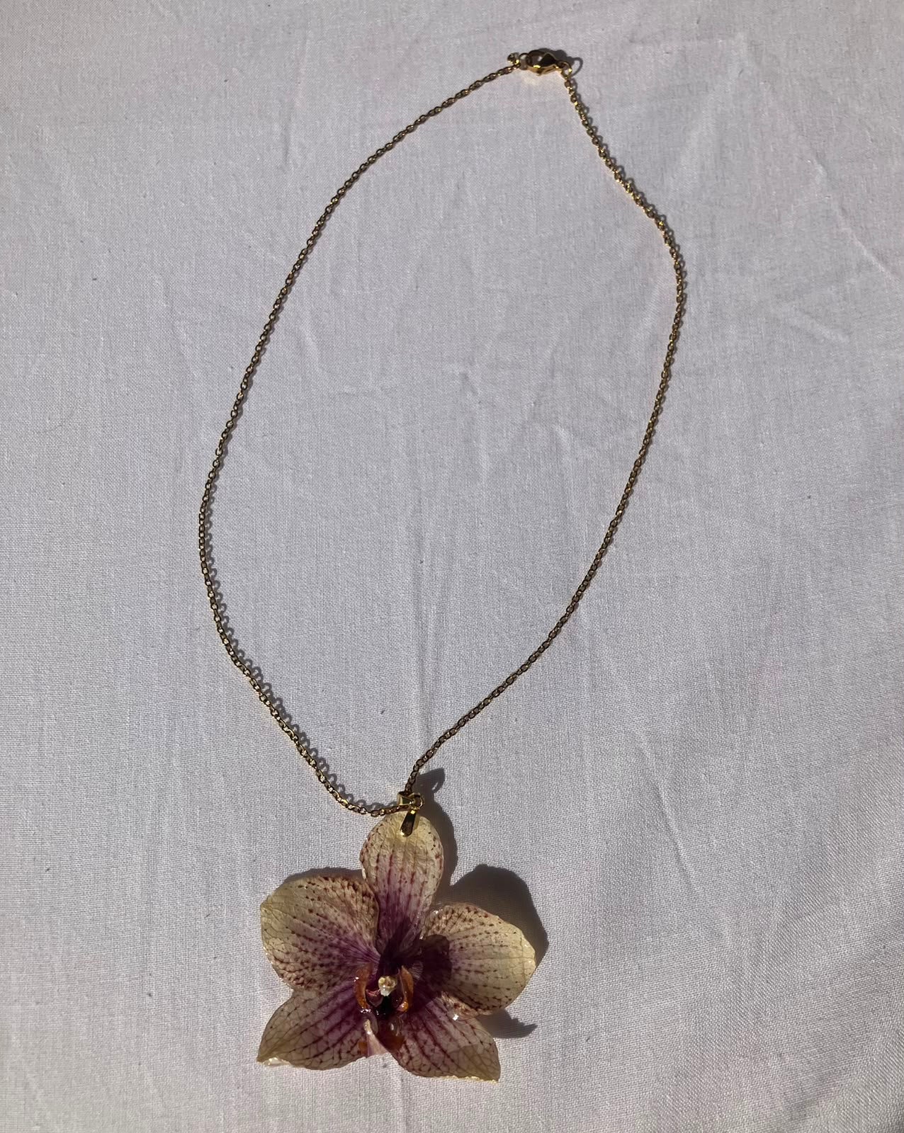 ¨Colección OKIDI¨ Collar orquídea