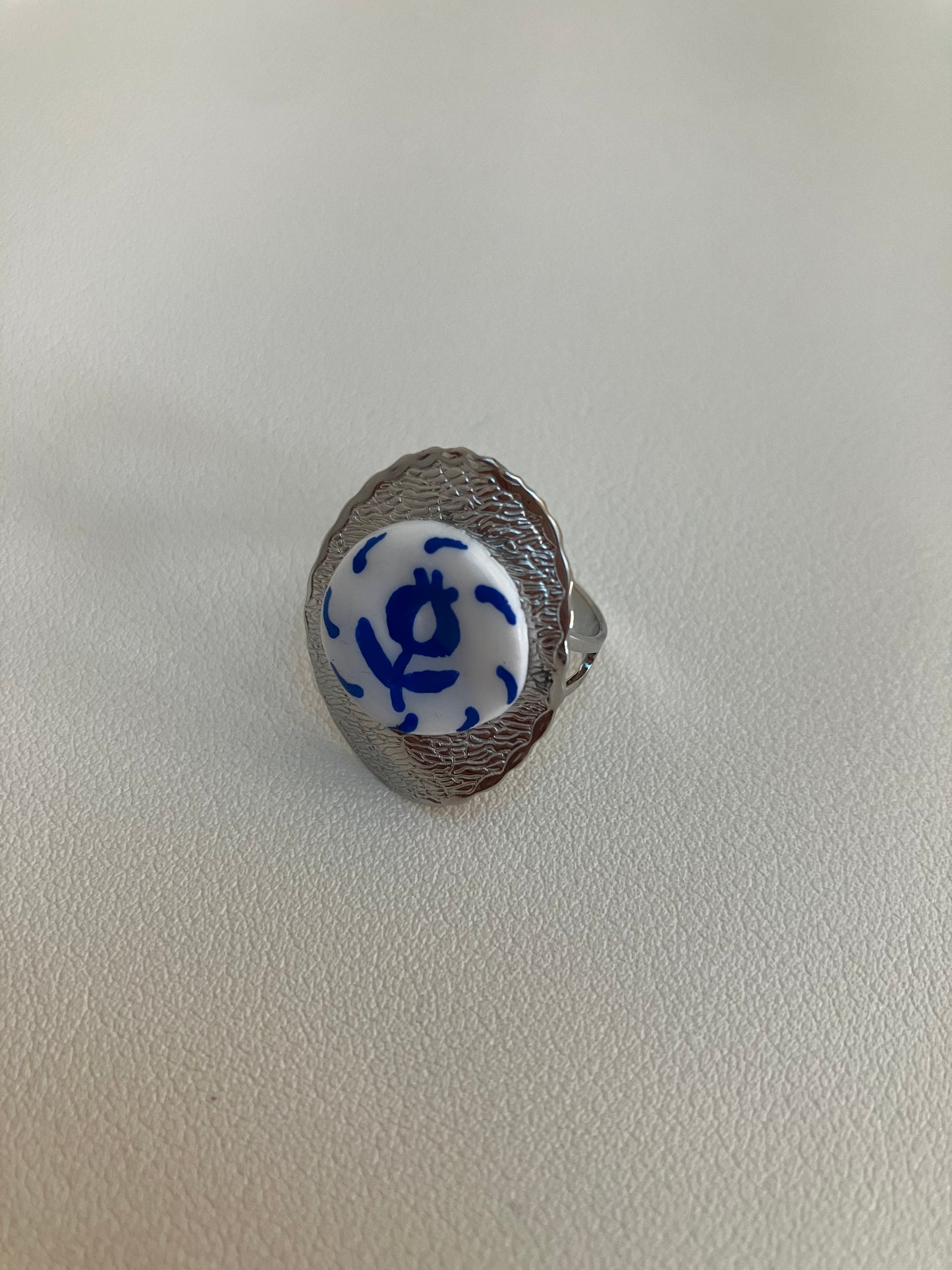 Anillo plateado regulables Colección ¨Gárnata¨