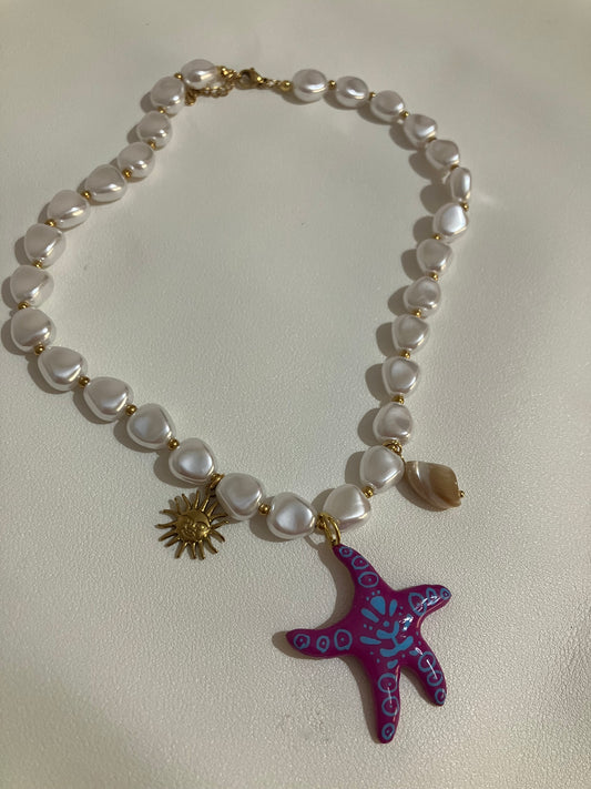 Collar perlas