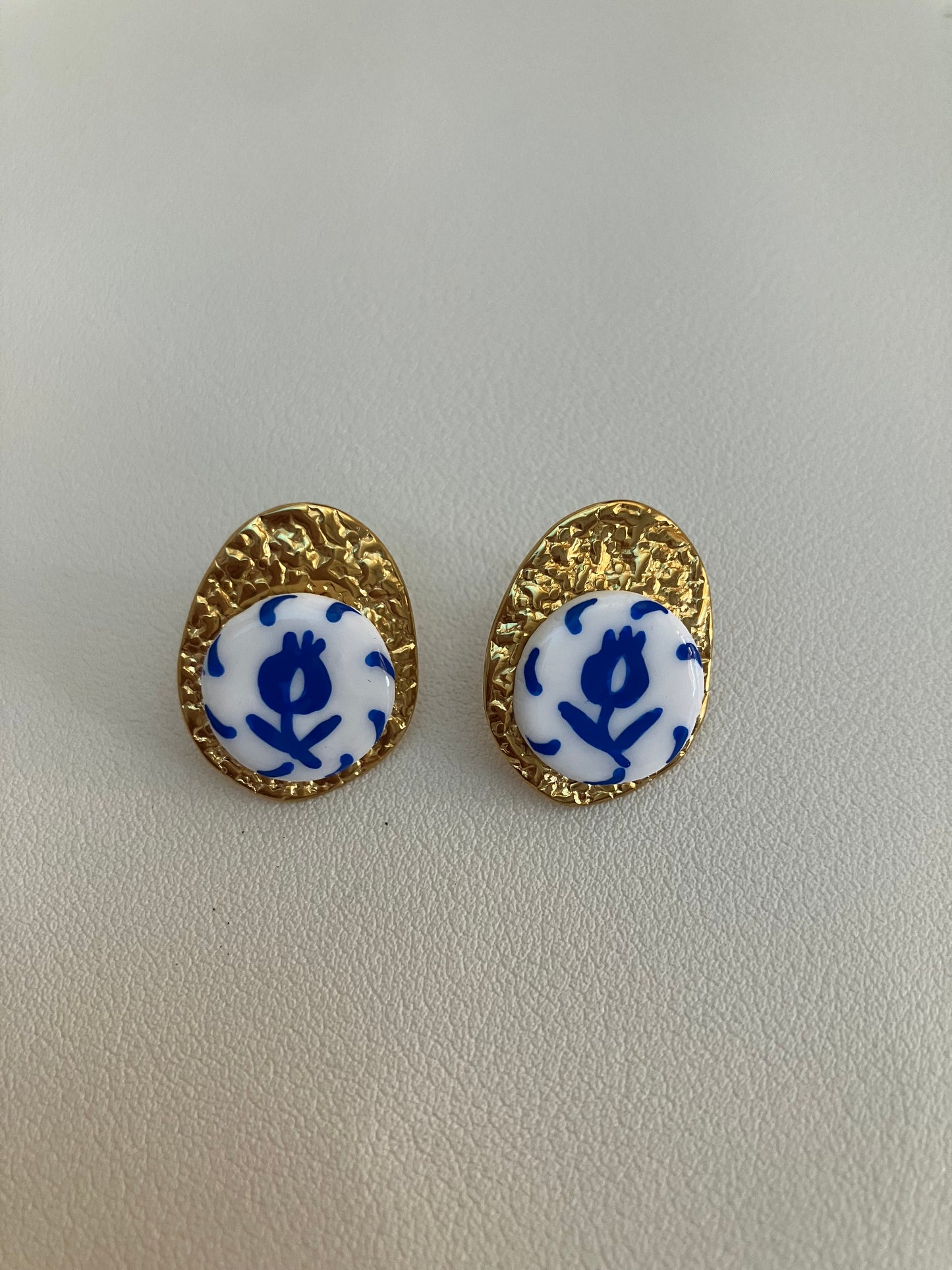 Colección ¨Gárnata¨ Pendientes dorados