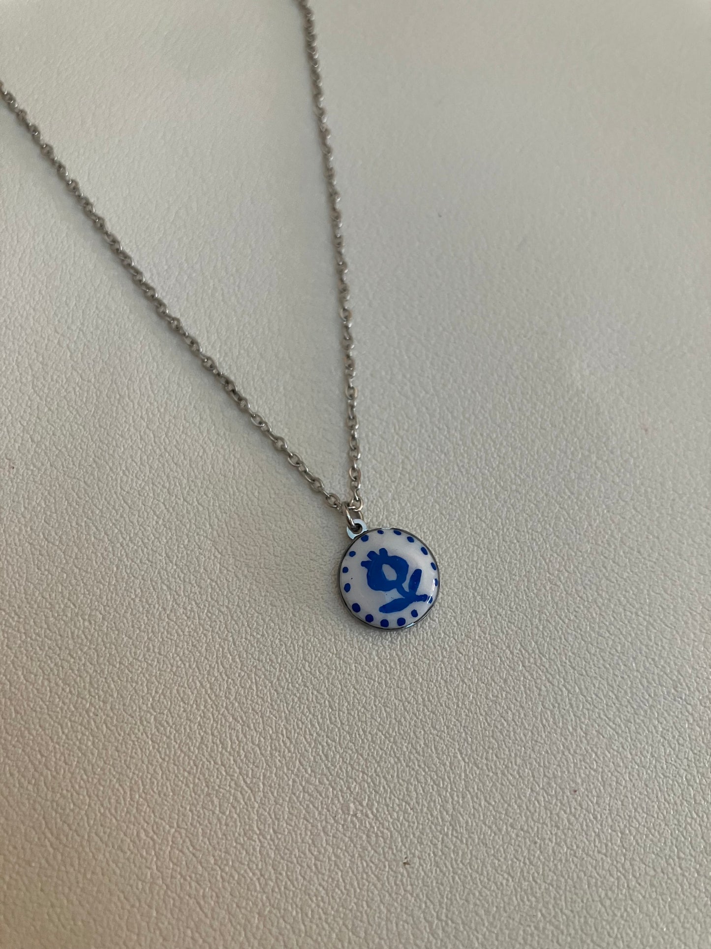 Cadena colección ¨Gárnata¨ plateada