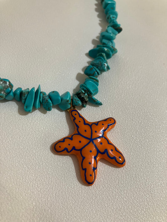 Collar turquesa
