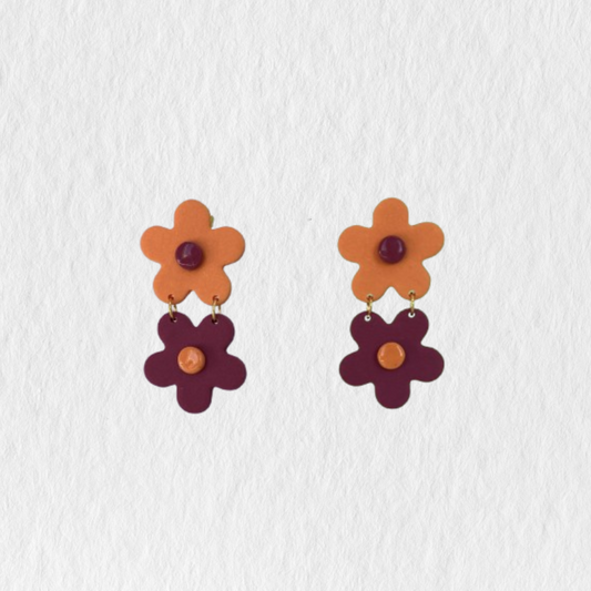 ALOR rosa y naranja