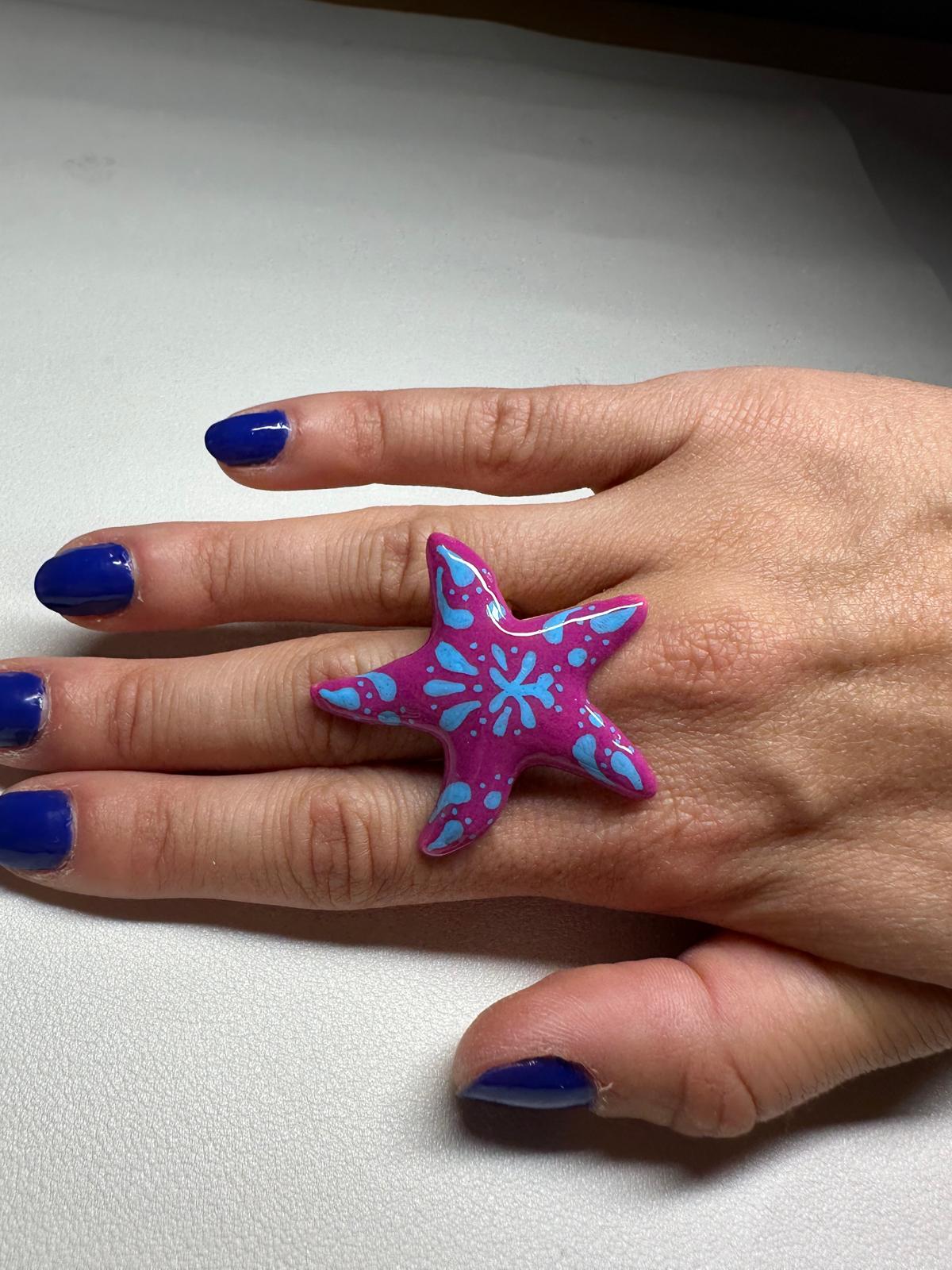Anillo Estrella de Mar