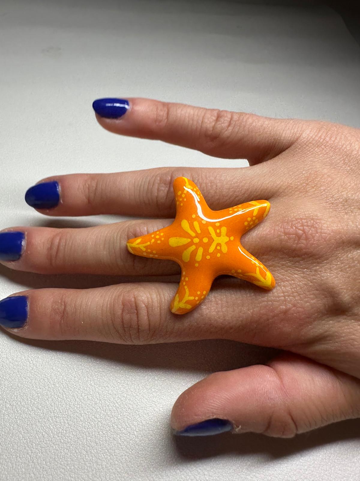 Anillo Estrella de Mar