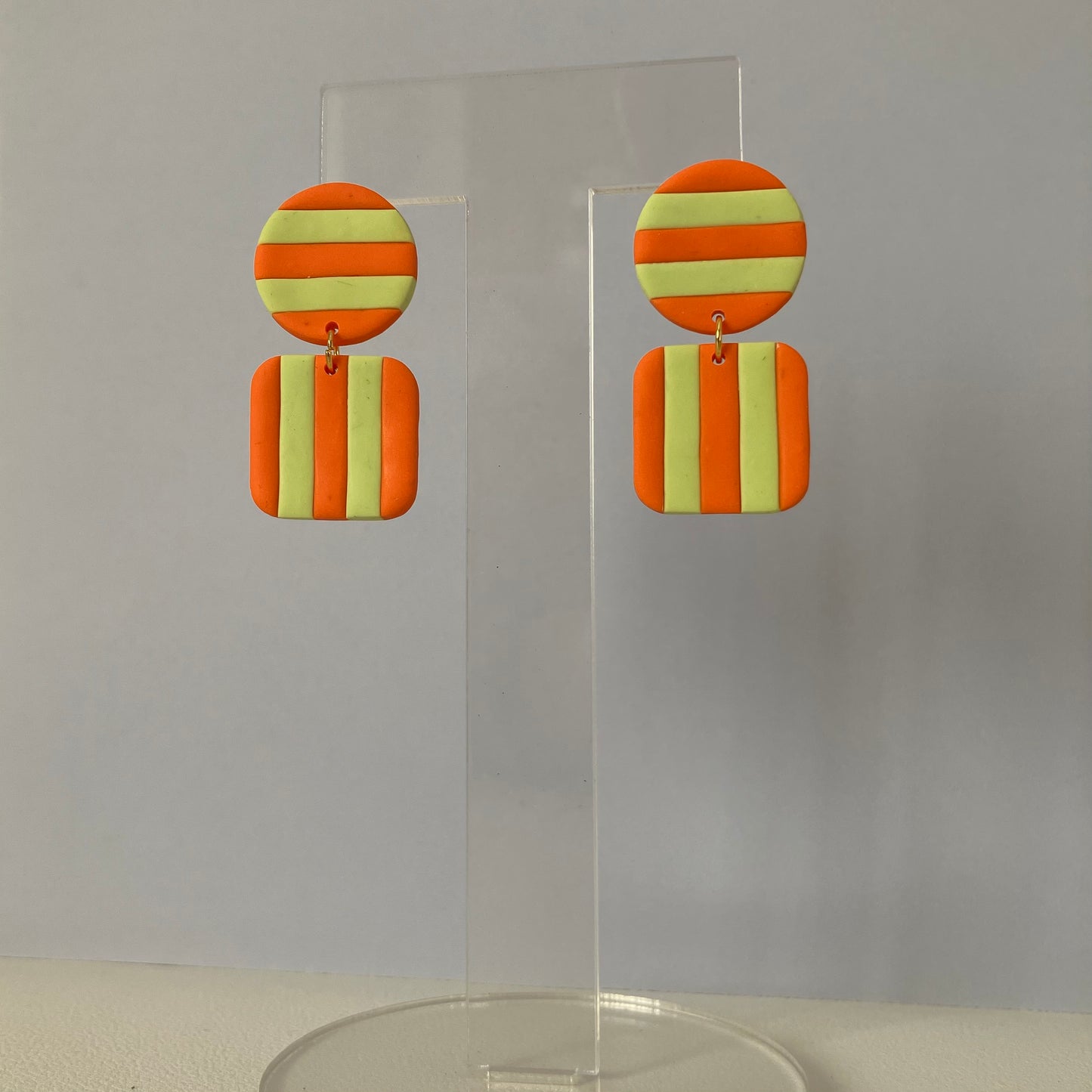 MARATUA naranja y verde pastel