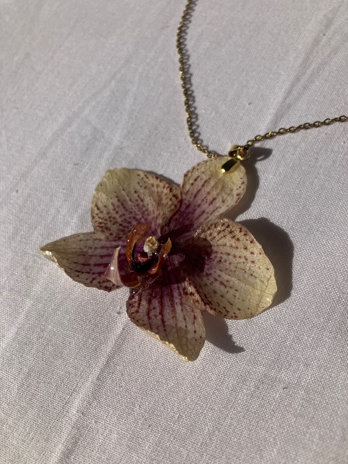 ¨Colección OKIDI¨ Collar orquídea